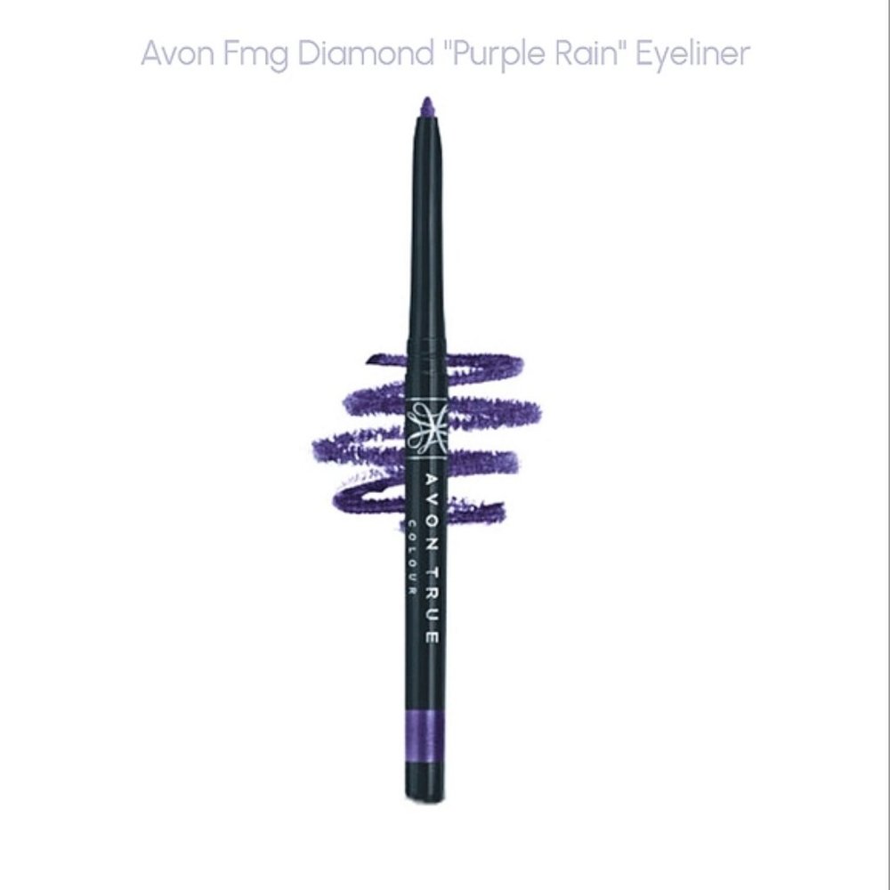 AVON FMG Diamond Eyeliner- Glimmer "Purple Rain" Easy Glide